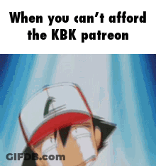 A Cartoon Character Is Crying With Tears Coming Out Of His Eyes While Wearing A Baseball Cap . GIF