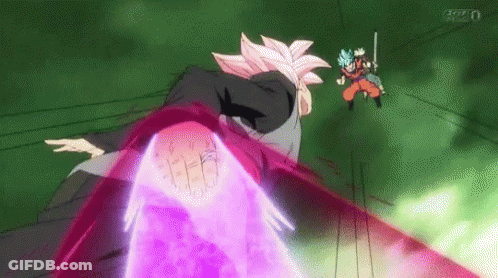 A Cartoon Character Is Fighting Another Character With A Sword In A Boxing Ring . GIF