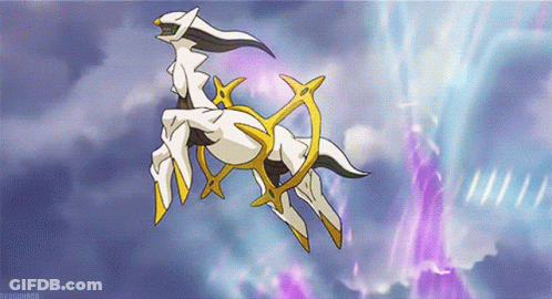 A Cartoon Character Is Flying In The Sky With A Purple Tower In The Background . GIF