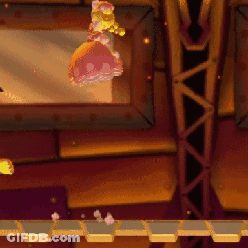 A Cartoon Character Is Flying Through The Air GIF