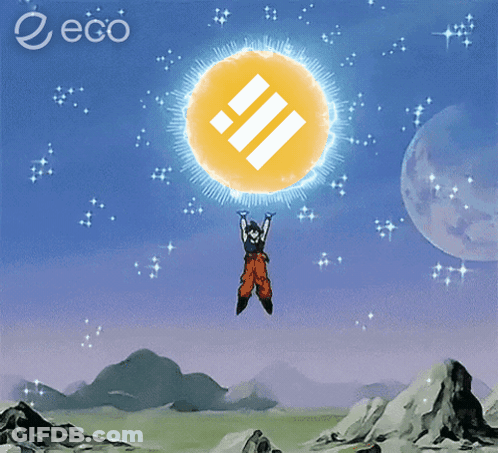 A Cartoon Character Is Flying Through The Air Holding Up A Coin With The Letters Ii On It GIF