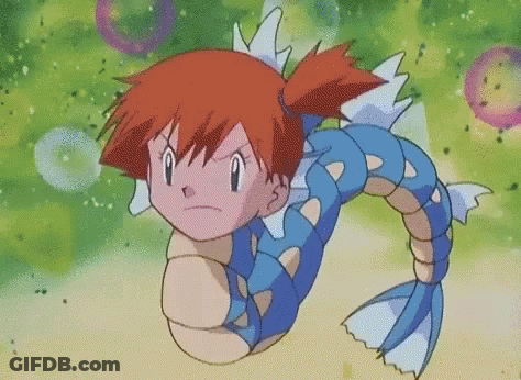 A Cartoon Character Is Flying Through The Air With A Snake Tail . GIF