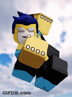 A Cartoon Character Is Flying Through The Air With The Number 0000 On His Chest GIF