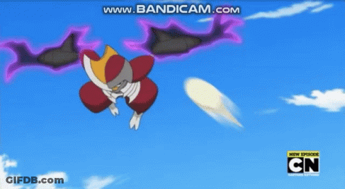 A Cartoon Character Is Flying Through The Air With The Words Www.bandicam.com At The Bottom GIF