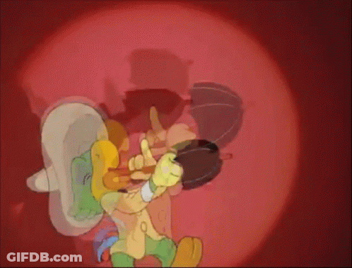 A Cartoon Character Is Giving A Thumbs Up GIF