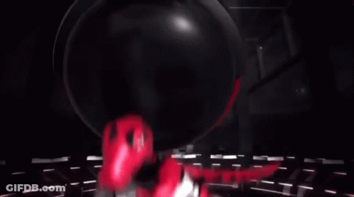 A Cartoon Character Is Holding A Basketball With The Word Toronto On It GIF