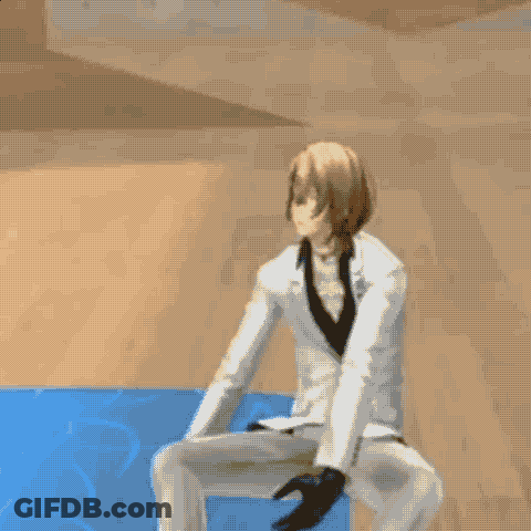 A Cartoon Character Is Holding A Pizza In Front Of The Word Ore GIF