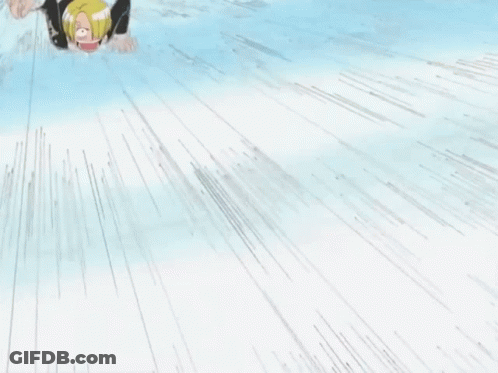 A Cartoon Character Is Laying On His Stomach With His Hand Out GIF