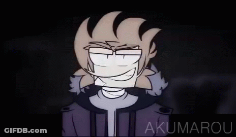 A Cartoon Character Is Making A Funny Face With His Mouth Open And His Tongue Sticking Out . GIF