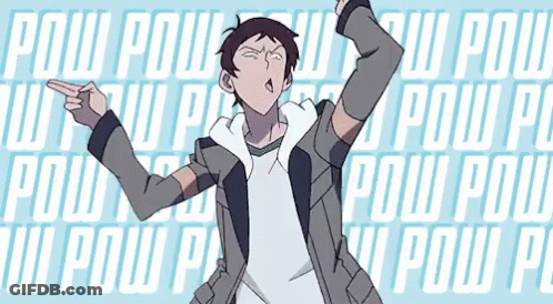 A Cartoon Character Is Pointing At Something With The Words Pow Pow Pow Pow Pow Pow Pow Pow Pow Pow Pow Pow Pow Pow Pow GIF