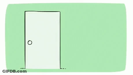 A Cartoon Character Is Pointing At The Letter Q GIF