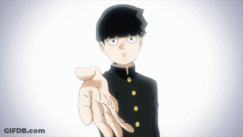 A Cartoon Character Is Reaching Out His Hand Towards The Viewer GIF