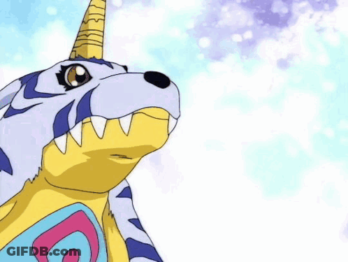 A Cartoon Character Is Spraying Water From Its Mouth With Its Mouth Open GIF