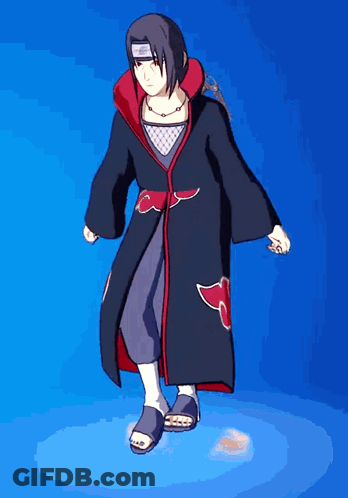 A Cartoon Character Is Standing In Front Of A Blue Sky GIF