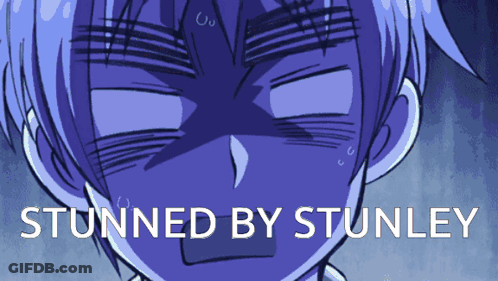 A Cartoon Character Is Stunned By Stuney GIF