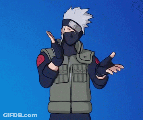 A Cartoon Character Is Wearing A Mask And Gloves And Is Making A Gesture With His Hands . GIF
