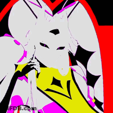 A Cartoon Character Is Wearing A Mask And Holding A Gun In A Dark Room . GIF