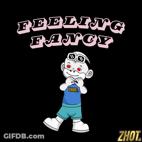 A Cartoon Character Is Wearing A Shirt That Says Zhot On It GIF
