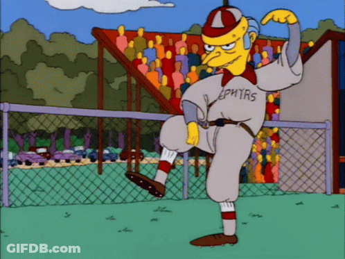 A Cartoon Character Is Wearing A Uniform That Says Ephtrs On It GIF