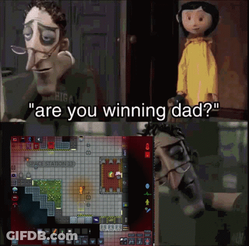 Cartoon Saying Are You Winning Dad GIF