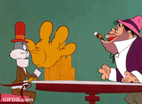 A Cartoon Character Says Cut It Out Will Ya ? GIF