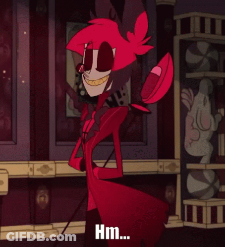 A Cartoon Character Says Fair Enough In A Room GIF