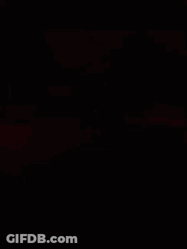 A Cartoon Character Says " Here I Come " At The Bottom Of The Screen GIF