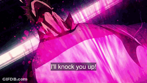 A Cartoon Character Says I 'Ll Knock You Up GIF