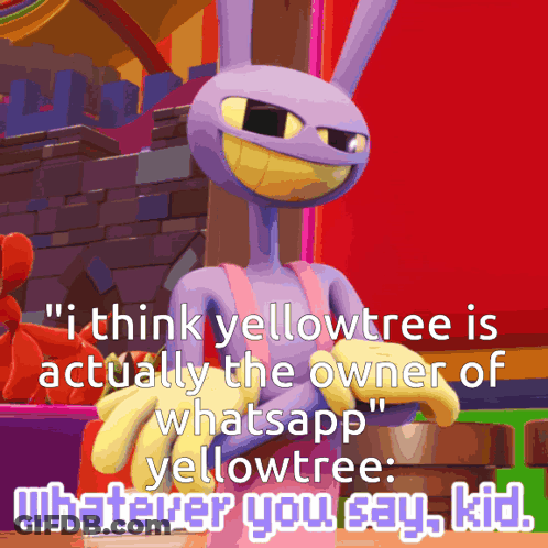 Cartoon Say Yellowtree Is Owner Of WhatsApp GIF