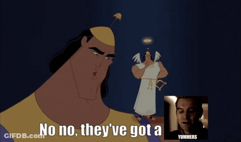 A Cartoon Character Says No No They 'Ve Got A Yummers Meme GIF