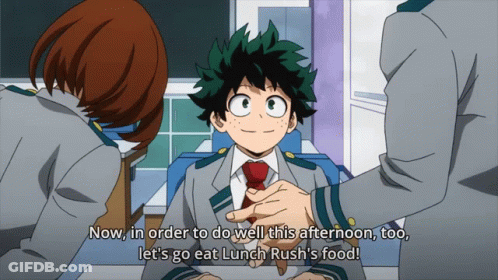 A Cartoon Character Says " Now In Order To Do Well This Afternoon Too " GIF