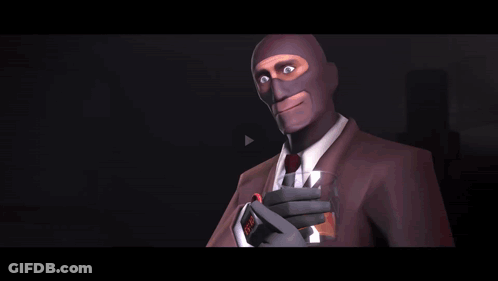 A Cartoon Character Says " Okay Crap I Got To Go " In A Dark Room GIF