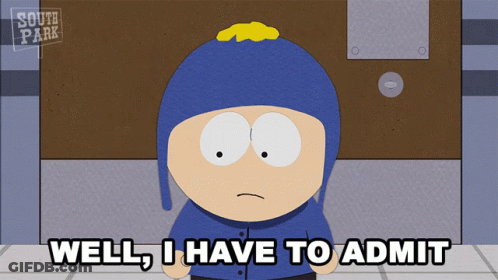 Cartoon Saying Well I Have To Admit GIF