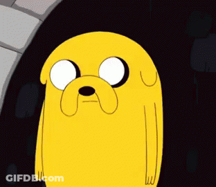 A Cartoon Character Says You Get Me With His Mouth Open GIF