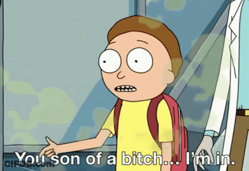 A Cartoon Character Says You Son Of A Bitch GIF