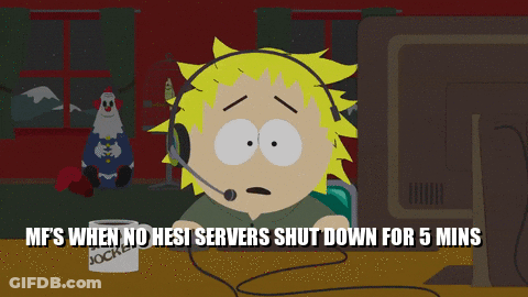 A Cartoon Character Sitting In Front Of A Computer With A Cup Of Socks On The Table GIF
