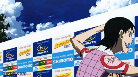 A Cartoon Character Stands In Front Of A Wall That Says Staminabar 4000 GIF
