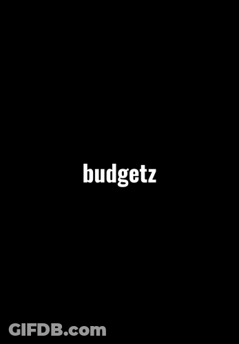 A Cartoon Character Wearing A Black Face Mask With The Word Budgetz Above Him GIF
