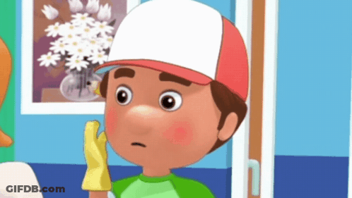 A Cartoon Character Wearing A Hat And A Glove GIF