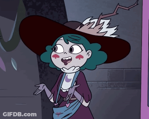 A Cartoon Character Wearing A Hat With A Feather On It GIF