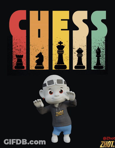 A Cartoon Character Wearing A Hoodie That Says Zhot GIF