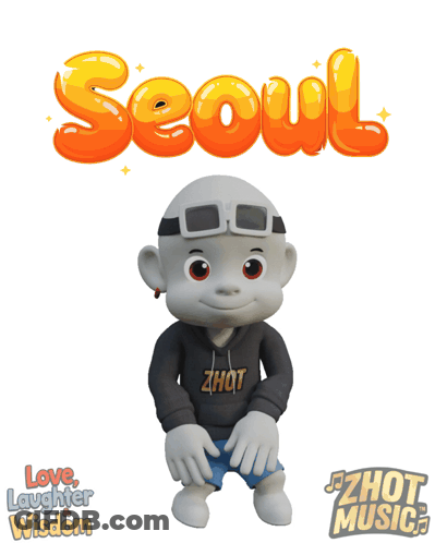 A Cartoon Character Wearing A Hoodie That Says Zhot GIF