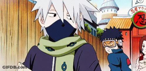 A Cartoon Character Wearing A Scarf And Goggles Is Standing In Front Of A Sign That Says Ninja GIF