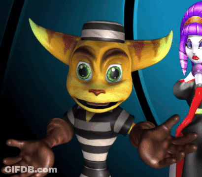 A Cartoon Character Wearing A Striped Shirt And Hat GIF