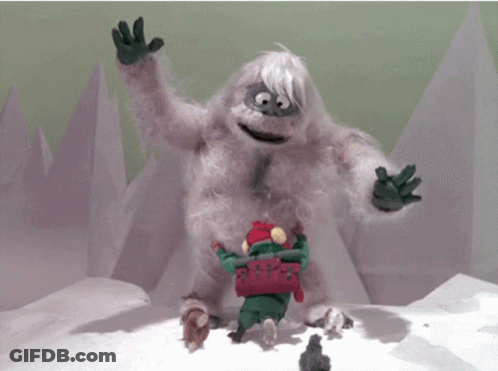 A Cartoon Character With A Backpack That Says ' Papa ' On It GIF