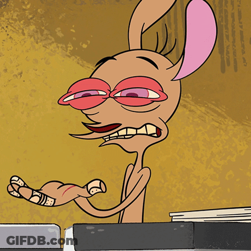 A Cartoon Character With A Bandage On His Arm GIF