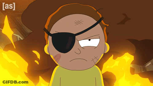 A Cartoon Character With A Bandage On His Forehead And The Word [ As ] On The Bottom GIF