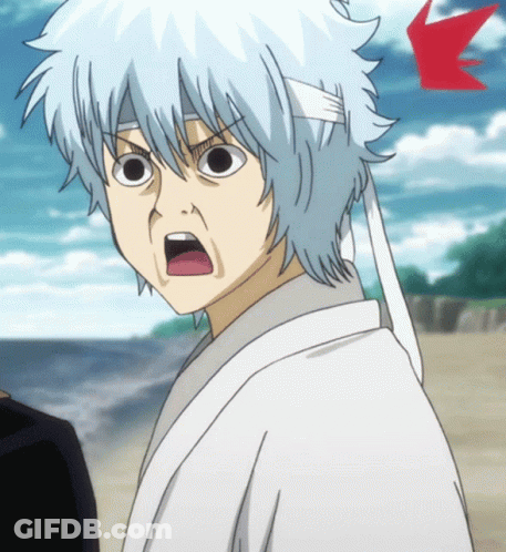 A Cartoon Character With A Bandage On His Head Looks Surprised GIF
