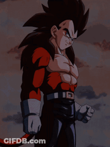 A Cartoon Character With A Belt That Says ' Gt ' On It GIF