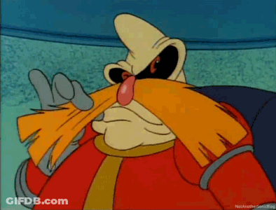A Cartoon Character With A Big Orange Mustache Is Shown GIF